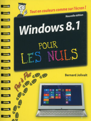 cover image of Windows 8.1 Pas à pas pour les Nuls Nouvelle édition